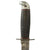 Original U.S. WWII Western G-46-6 "Shark" Fighting Knife with Correct Leather Scabbard & Worn-Down Blade Original Items