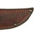 Original U.S. WWII Western G-46-6 "Shark" Fighting Knife with Correct Leather Scabbard & Worn-Down Blade Original Items