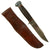 Original U.S. WWII USN Mark 1 PAL RH-35 Fighting Knife with Leather Scabbard Original Items