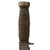 Original U.S. WWII Case 337-6”Q Fighting Knife in Inscribed Leather Sheath - Quartermaster “Q” Knife Original Items