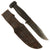 Original U.S. WWII Navy USN Mark 1 Fighting Knife by COLONIAL with Leather Scabbard Original Items