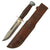 Original U.S. WWII PAL RH-36 MkII-Style Fighting Knife with Leather Belt Scabbard Original Items