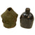 Original U.S. WWII Rare M1942 Black Porcelain Enamel Canteen in 3rd Pattern USMC Carrier with Cup Original Items