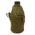 Original U.S. WWII Rare M1942 Black Porcelain Enamel Canteen in 3rd Pattern USMC Carrier with Cup Original Items