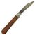 Original U.S. WWII Airborne Schrade Large M2 No.1 Knife with "Jigged Bone" Handle Original Items