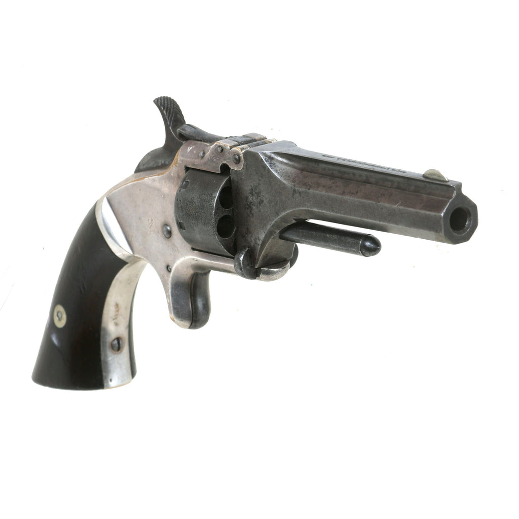 Original Antique U.S. Smith & Wesson Model 1 2nd Issue Revolver in .22 Short Rimfire - Matching Serial 16758 Original Items