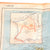 Original U.S. WWII Airborne "Zones of France" D-Day Silk Map - Dated March 1944 - WEA Western European Area - 22 ½” x 24” Original Items