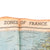 Original U.S. WWII Airborne "Zones of France" D-Day Silk Map - Dated March 1944 - WEA Western European Area - 22 ½” x 24” Original Items