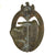 Original German WWII Bronze Grade Panzer Assault Tank Badge by Rudolf Karneth of Gablonz Original Items