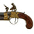Original British Brass Framed Over and Under Flintlock Double Barrel Tap Action Pistol by Wikinson - circa 1815 Original Items