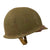 Original U.S. WWII 1942 Complete M1 McCord Front Seam Fixed Bale Helmet with Rare Inland Liner Original Items