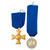 Original German WWII Wehrmacht Year Long Service Award Set with Ribbons - 25 Year 1st Class and 4 Year 4th Class Original Items