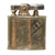 Original U.S. WWII Named Liege-Belgium 1945 Customized Lighter with German Coin by Ronson - C.F. Buckley Original Items
