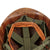 Original U.S. Vietnam War M1 Helmet with Mitchell Pattern Camouflage Cover and 1st Lieutenant’s P64 Liner