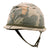 Original U.S. Vietnam War M1 Helmet with 1968 Dated Camouflage Cover and Liner Original Items
