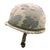 Original U.S. Vietnam War M1 Helmet with 1968 Dated Camouflage Cover and Liner Original Items