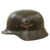 Original German WWII Luftwaffe M35 Double Decal Steel Helmet with 1940 Dated 56cm Liner - stamped EF66 Original Items