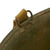 Original U.S. WWII 11th Airborne Division M1-C Paratrooper Front Seam Swivel Bale Helmet with Factory-Made Jump Liner by Westinghouse & Leather Chin-Cup - Correct WWII Configuration