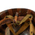Original U.S. WWII 11th Airborne Division M1-C Paratrooper Front Seam Swivel Bale Helmet with Factory-Made Jump Liner by Westinghouse & Leather Chin-Cup - Correct WWII Configuration Original Items