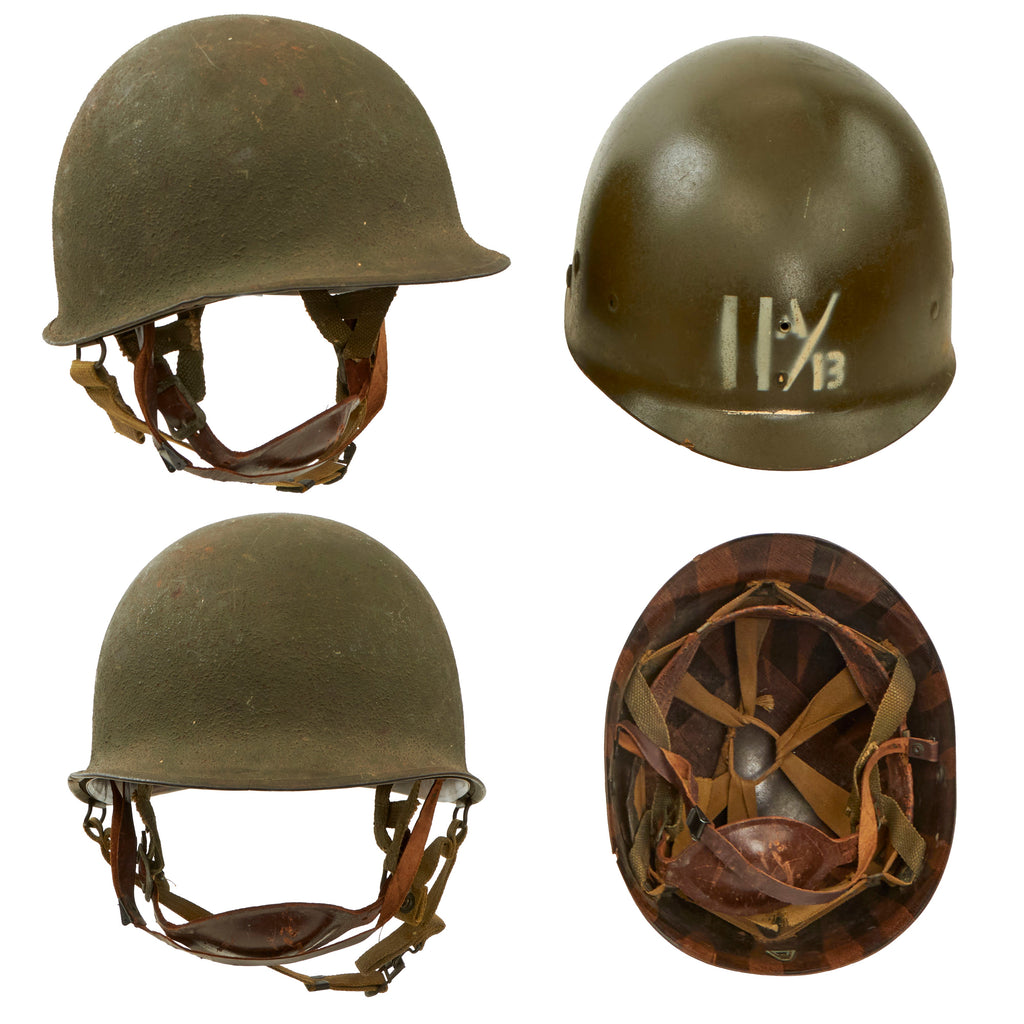 Original U.S. WWII 11th Airborne Division M1-C Paratrooper Front Seam – International Military Antiques