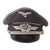 Original German WWII Luftwaffe Officer Schirmmütze Visor Crush Cap with Bullion Insignia by Top Maker Peküro - Peter Küpper Original Items