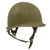 Original U.S. WWII Korean War M1-C Paratrooper Helmet with Vietnam War Paratrooper Liner