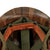 Original U.S. WWII Korean War M1-C Paratrooper Helmet with Vietnam War Paratrooper Liner