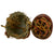 Original U.S. Korean War M1 McCord Front Seam Swivel Bale Paratrooper Helmet with Westinghouse CAPAC Paratrooper Liner & Helmet Net with Scrim Original Items