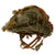 Original U.S. Korean War M1 McCord Front Seam Swivel Bale Paratrooper Helmet with Westinghouse CAPAC Paratrooper Liner & Helmet Net with Scrim Original Items