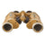 Original German WWII 6x30 Dienstglas Binoculars in “Ordnance Tan” by Swarovski with Bakelite Case - Case Dated 1943
