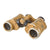 Original German WWII 6x30 Dienstglas Binoculars in “Ordnance Tan” by Swarovski with Bakelite Case - Case Dated 1943
