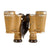 Original German WWII 6x30 Dienstglas Binoculars in “Ordnance Tan” by Swarovski with Bakelite Case - Case Dated 1943