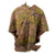 Original Rare German WWII Service-Worn Waffen-SS Zeltbahn Tent Quarter & Poncho in Oak Pattern A Camouflage with Period Repairs Original Items