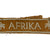 Original German WWII Deutsches Afrikakorps DAK Cuff Title - AFRIKA - Uniform Removed Original Items