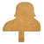 Original German WWII Silhouette Target with Maker-Marked Handle Original Items