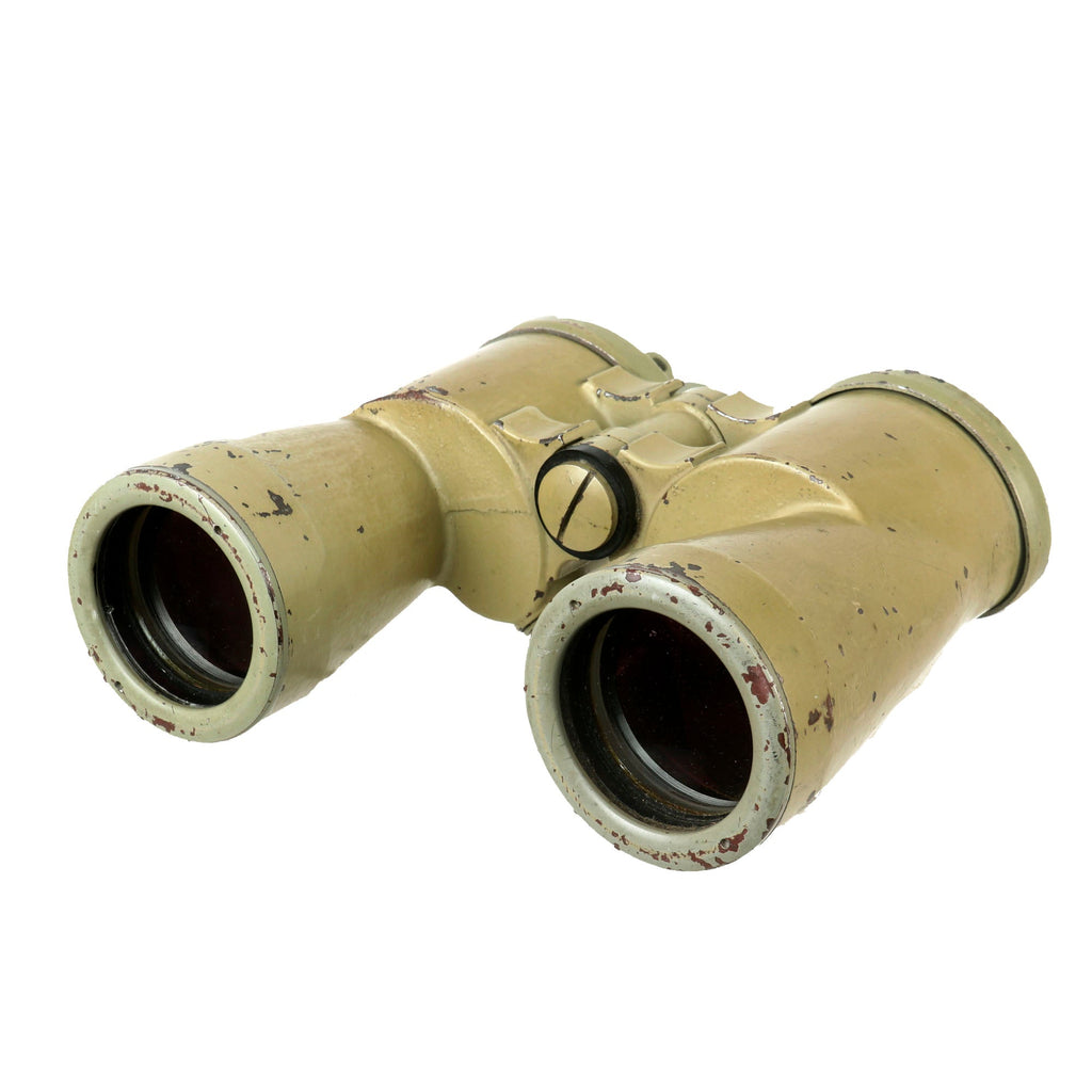Original German WWII Kriegsmarine Navy U-Boat 7x50 Binoculars by Carl Zeiss (blc) Original Items