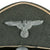 Original Rare German WWII USGI Bring Back Waffen SS Officer's Schirmmütze Visor Crush Cap - Schutzstaffel Original Items
