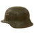 Original German WWII USGI Decorated 176th General Hospital M42 Army Heer Helmet with Inscribed Relic Liner - Stamped NS64 Original Items