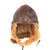 Original Japanese WWII Imperial Japanese Army Air Service Fur Lined Leather Flight Helmet with Avionics Original Items