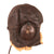 Original Japanese WWII Imperial Japanese Army Air Service Fur Lined Leather Flight Helmet with Avionics Original Items