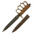 Original U.S. WWI Model 1918 Mark I Trench Knife by L. F. & C. with French “Au Lion” Steel Scabbard Original Items