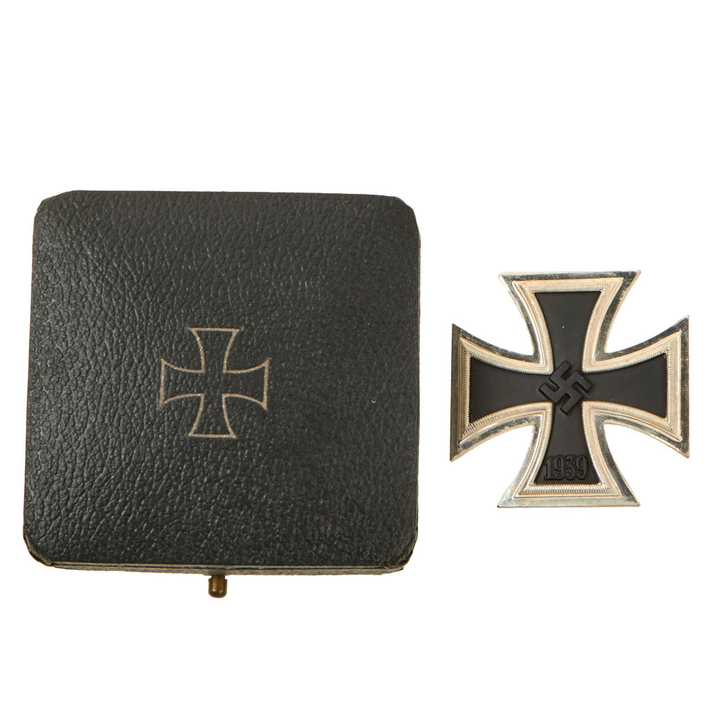 Original German WWII Excellent Cased Iron Cross First Class 1939 by Rudolf Wachtler & Lange of Mittweida - EKI Original Items