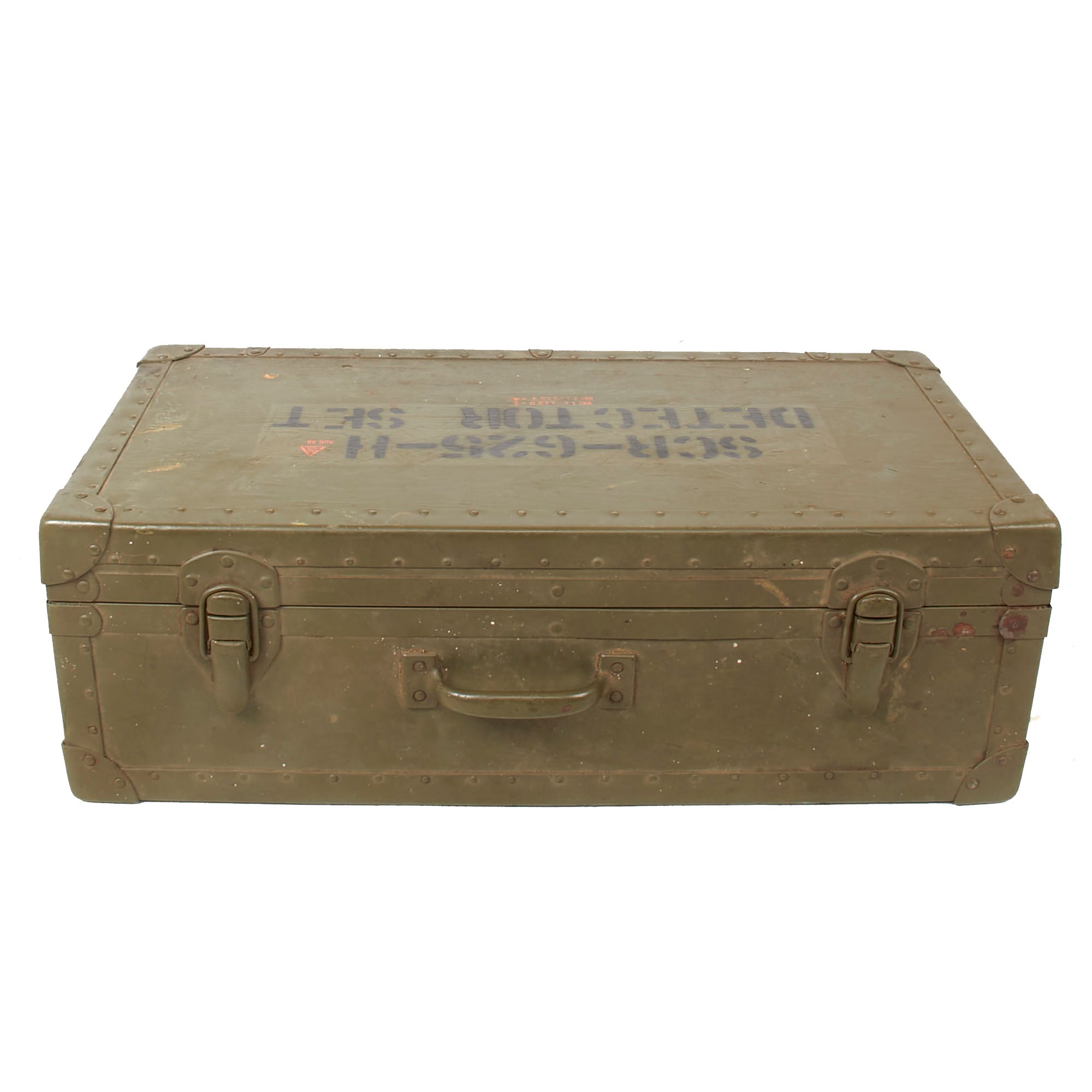 Original U.S. WWII 1945 Dated SCR 625-H Mine Detector - Converted