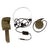 Original U.S. WWII 1945 Dated SCR 625-H Mine Detector - Converted from SCR 625-C - Post War Depot Markings Original Items