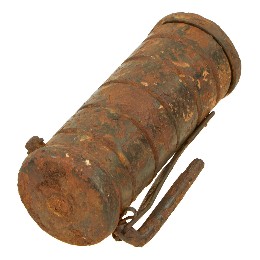 Original Austro-Hungarian WWI Swiss-made Inert Cylinder Hand Grenade - Zylindergranate Original Items