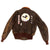 Original U.S. WWII G-1 Jacket Painted for VT-2 Torpedo Squadron Two with Flags & Ships - Paint Retouched Post War Original Items