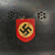Original German WWII M34 Civic Square Dip NSDAP Double Decal Police Steel Helmet with Liner & 4 Point Chinstrap - Ordnungspolizei Original Items