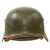 Original German WWII Extra Small Heer Army M35 Double Decal Helmet with 1938 Dated 53cm Liner & Chinstrap - Stamped SE60 Original Items