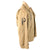 Original U.S. WWII M-1941 Field Jacket with Axis Prisoner of War PW Stenciled Uniform Jacket with Copy of Note Found in Pocket with Names of Fallen Comrades Original Items