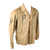 Original U.S. WWII M-1941 Field Jacket with Axis Prisoner of War PW Stenciled Uniform Jacket with Copy of Note Found in Pocket with Names of Fallen Comrades Original Items